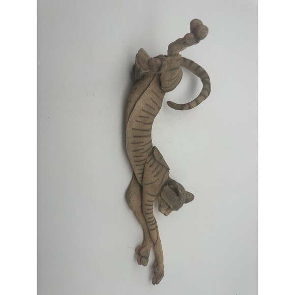 Country Artists A Breed Apart #70407 Cleo Striped Cat Stretching 2002 Feline - Picture 10 of 10
